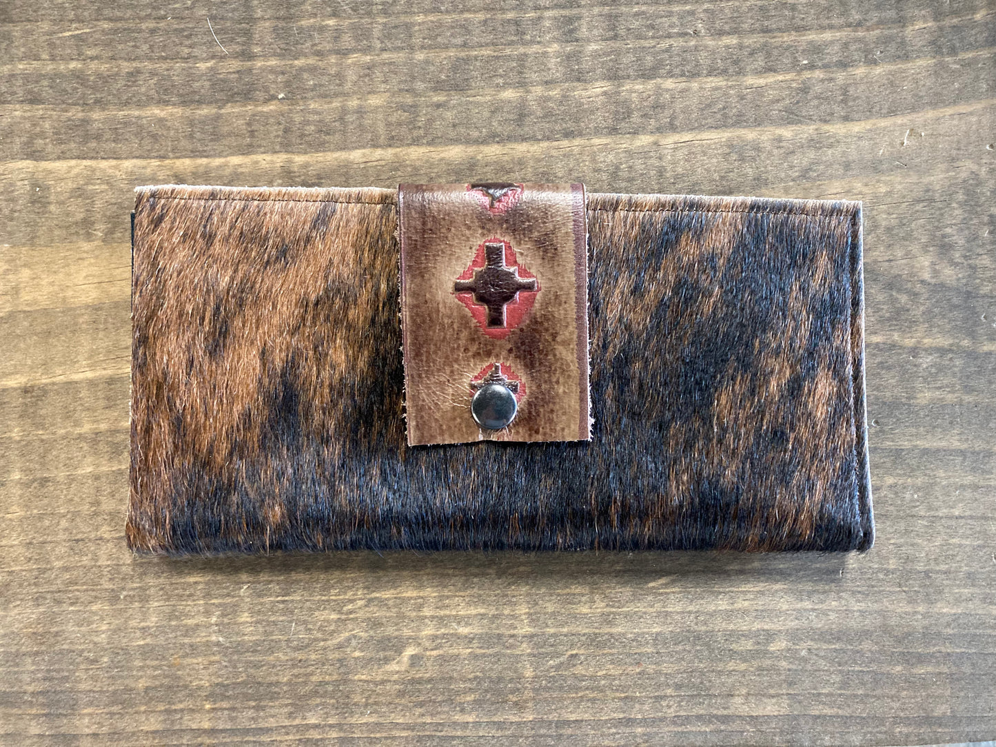 Cowhide Wallet Brown