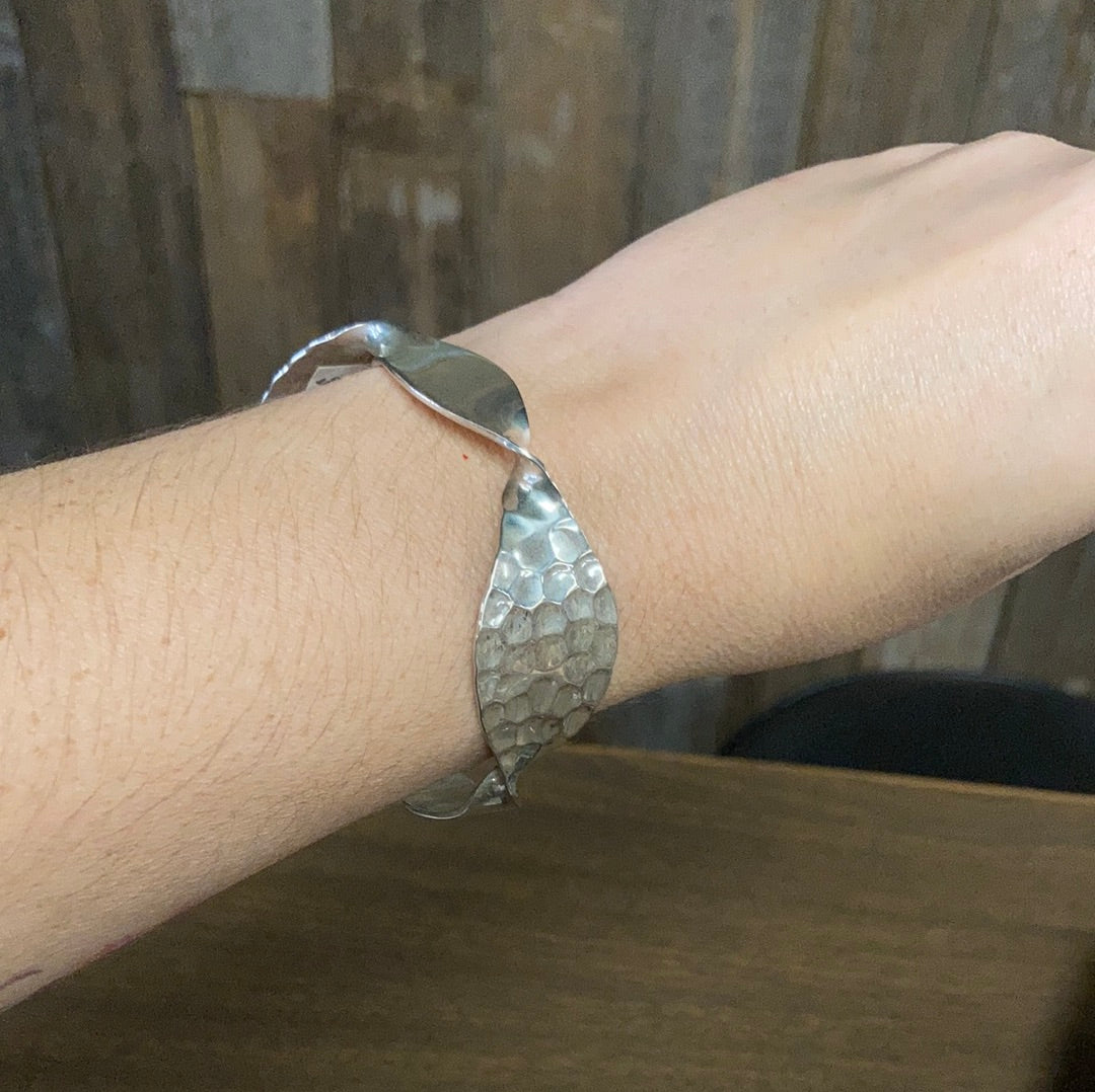 Hammered Cuff bracelet